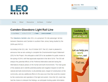 Tablet Screenshot of leonelson.com